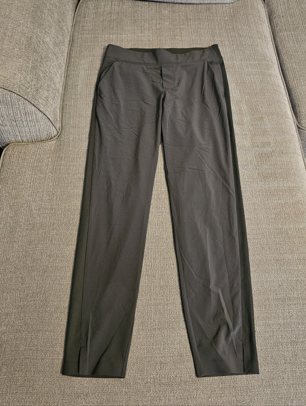 Athleta Gray Casual Athleisure Sporty Relaxed Pants Size 2